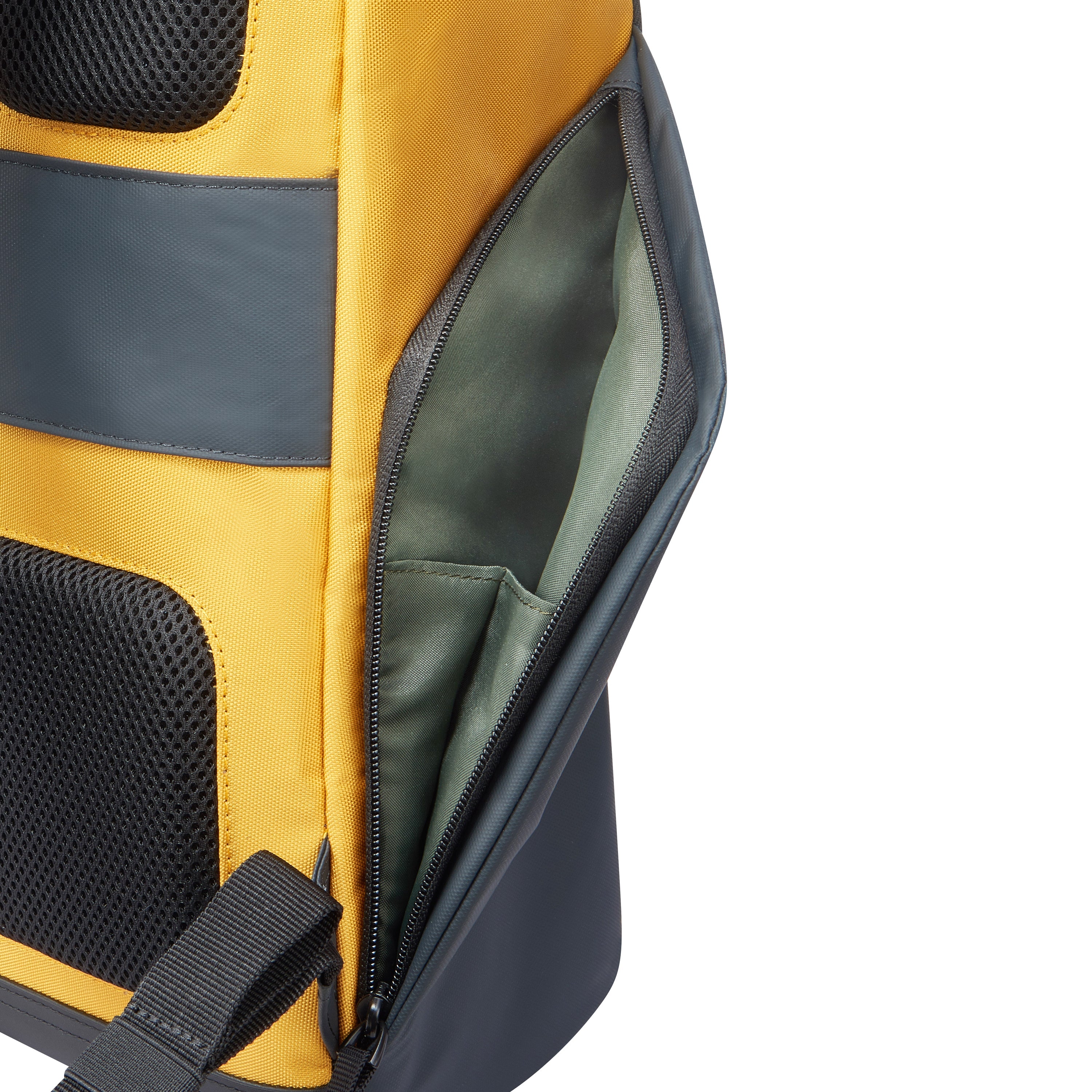 Sac À Dos 1 Cpt - Protection Pc 15" - Jaune
