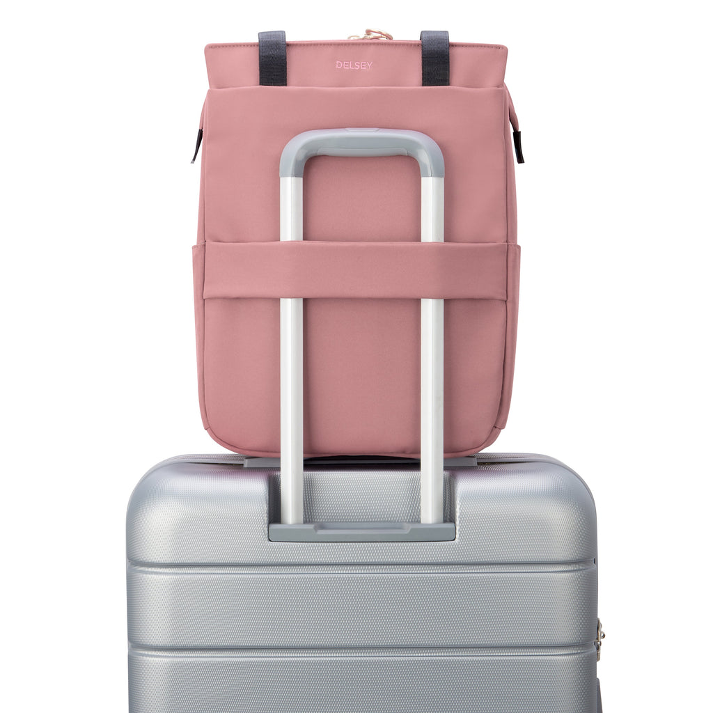 Sac Epaule - Protection Pc 14" - Rose cendre