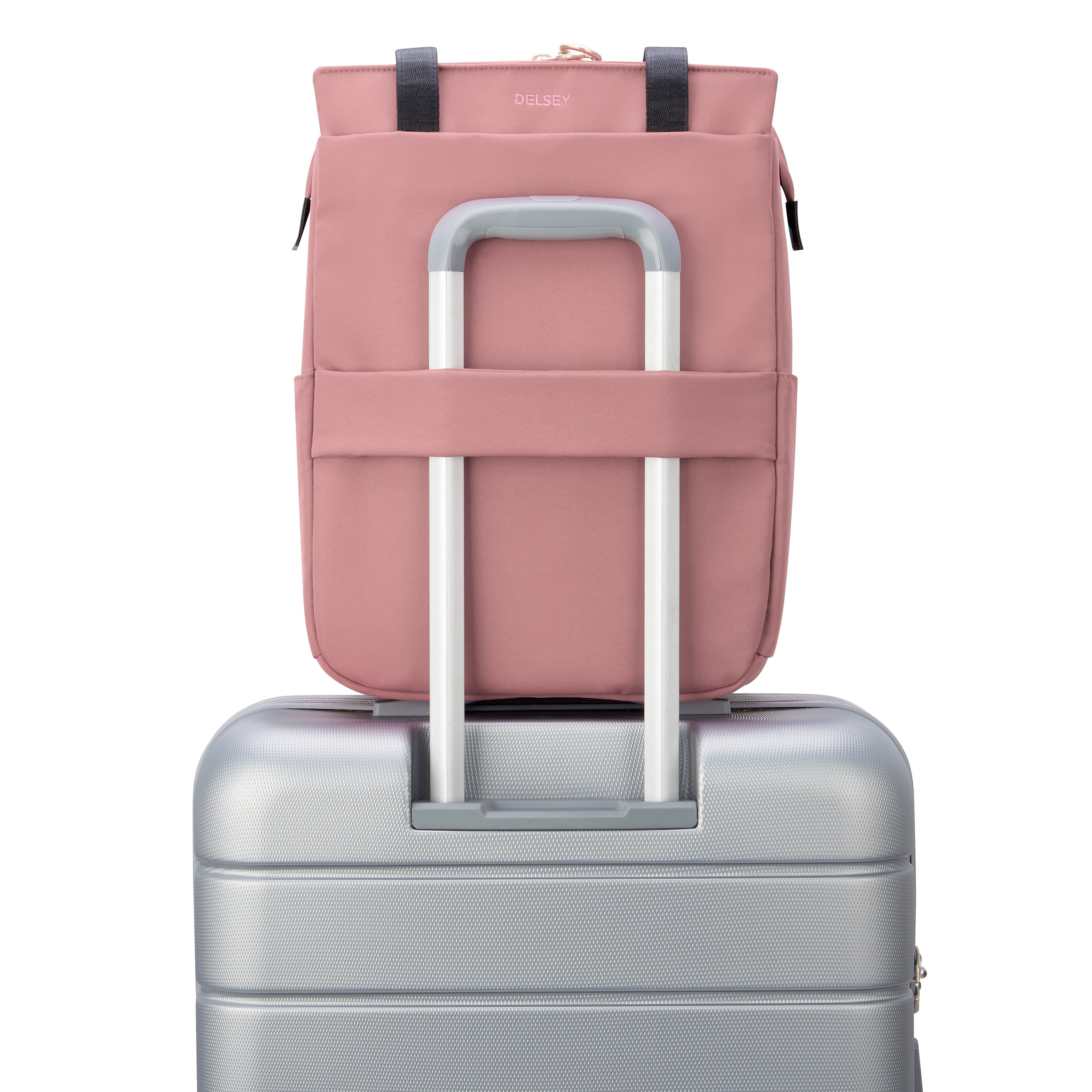 Sac Epaule - Protection Pc 14" - Rose cendre