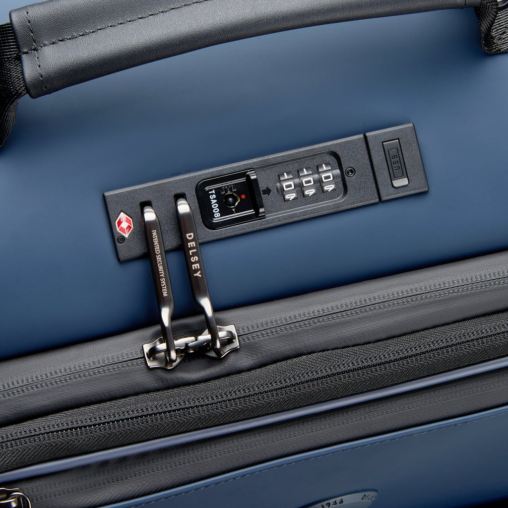 Turenne Soft - Valise Cabine - S Extensible (55cm) - Bleu Nuit