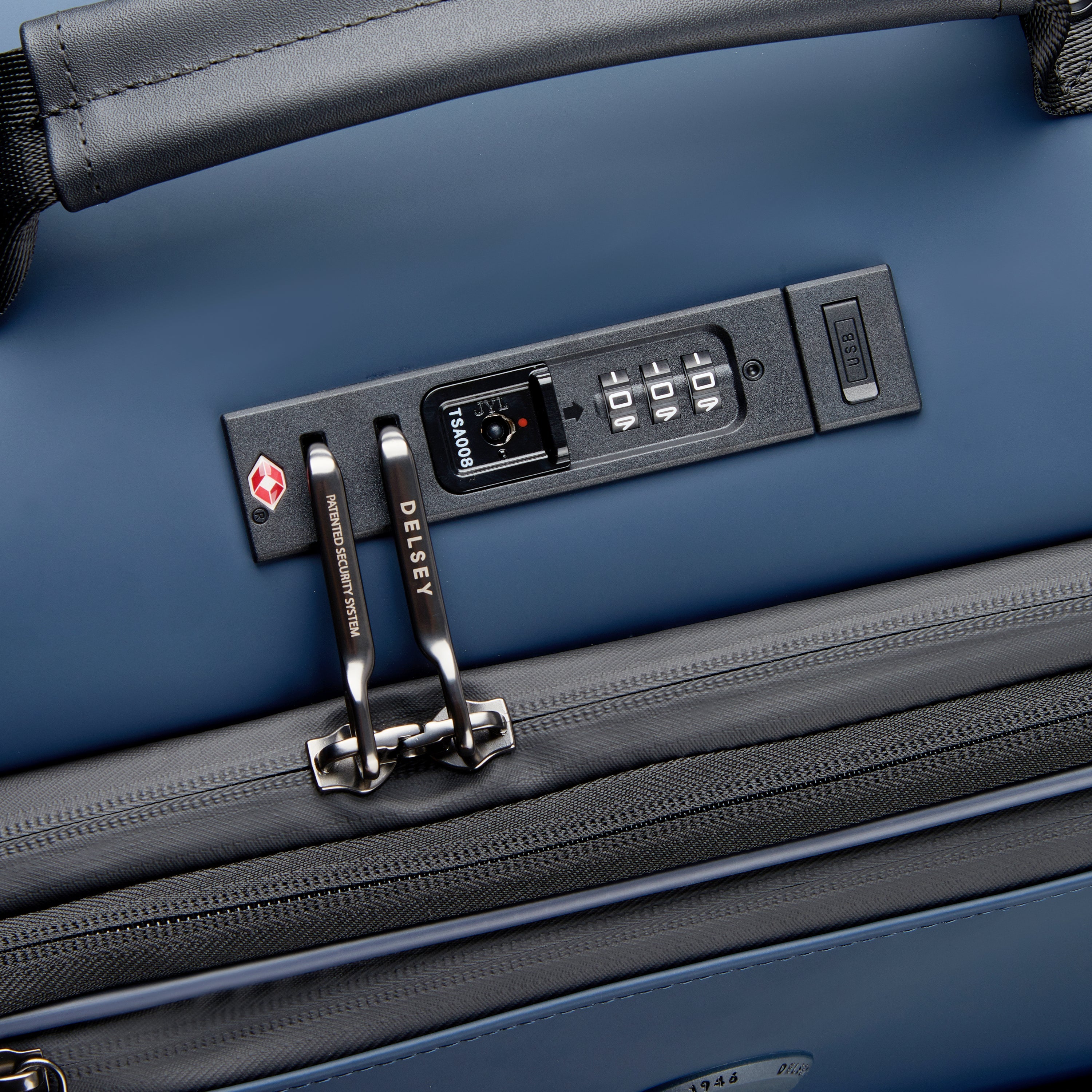 Turenne Soft - Valise Cabine - S Extensible (55cm) - Bleu Nuit