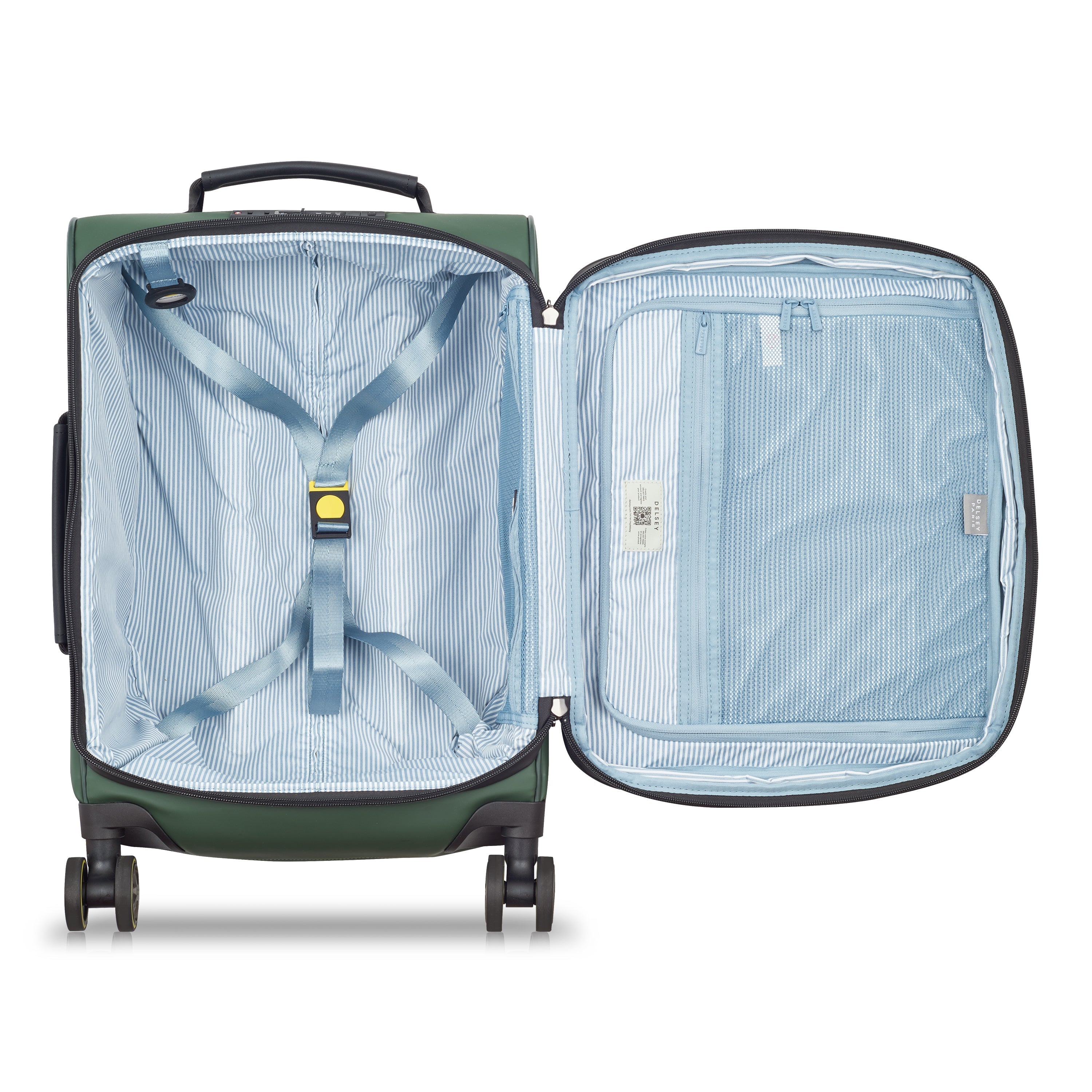 Turenne Soft - Valise Cabine - S Extensible (55cm) - Vert
