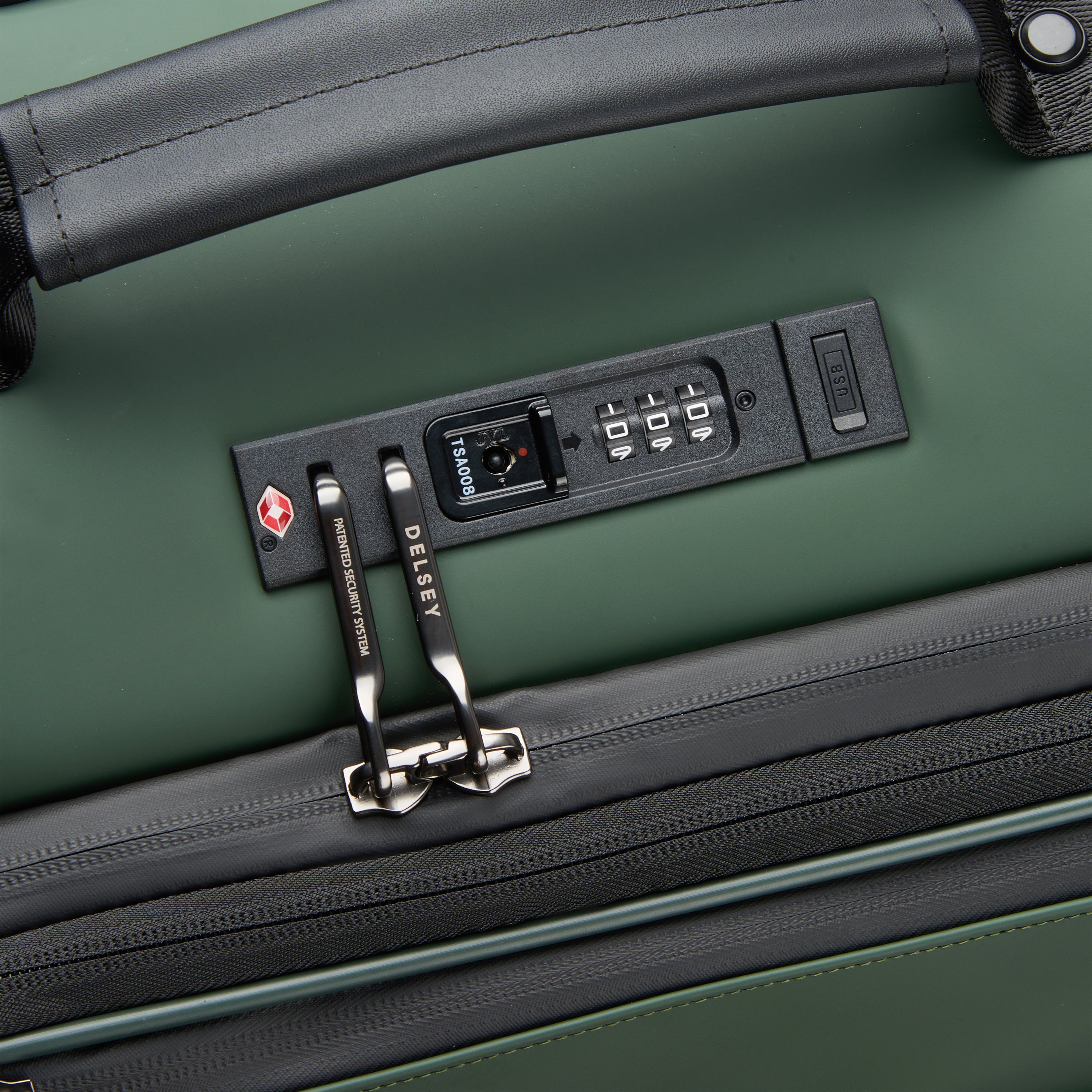 Turenne Soft - Valise Cabine - S Extensible (55cm) - Vert