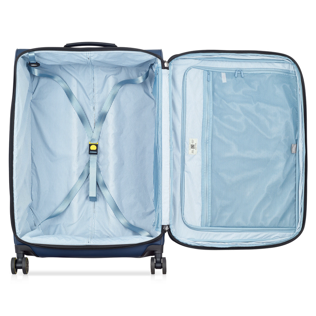 Turenne Soft - Valise Soute - L Extensible (76cm) - Bleu