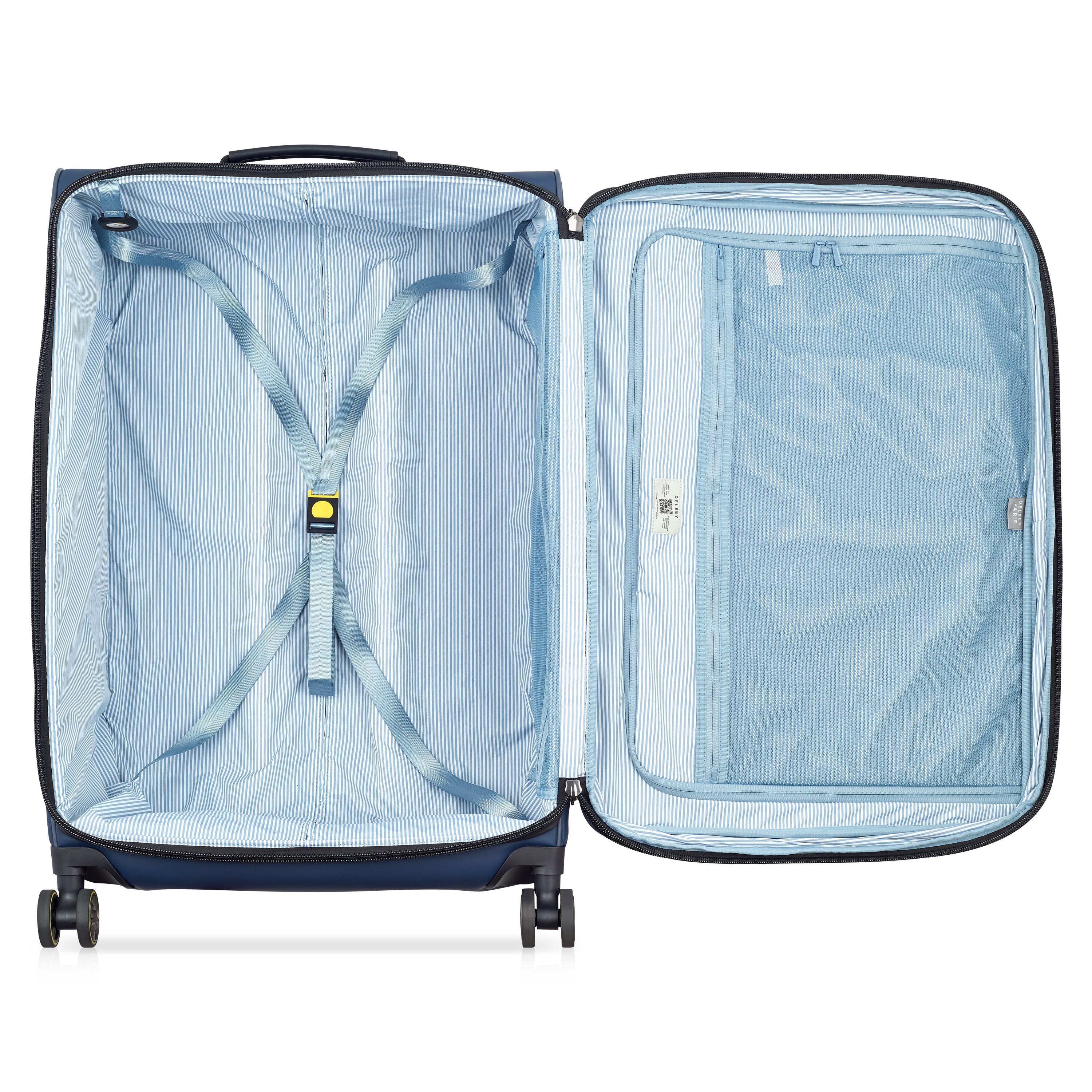 Turenne Soft - Valise Soute - L Extensible (76cm) - Bleu