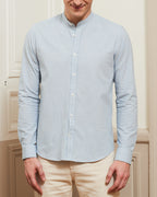 Chemise Denez - Blanc/Ciel