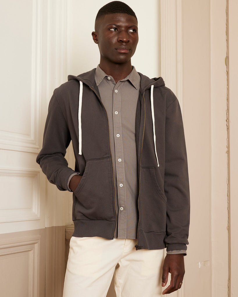 Sweat À Capuche Denzel - Granit