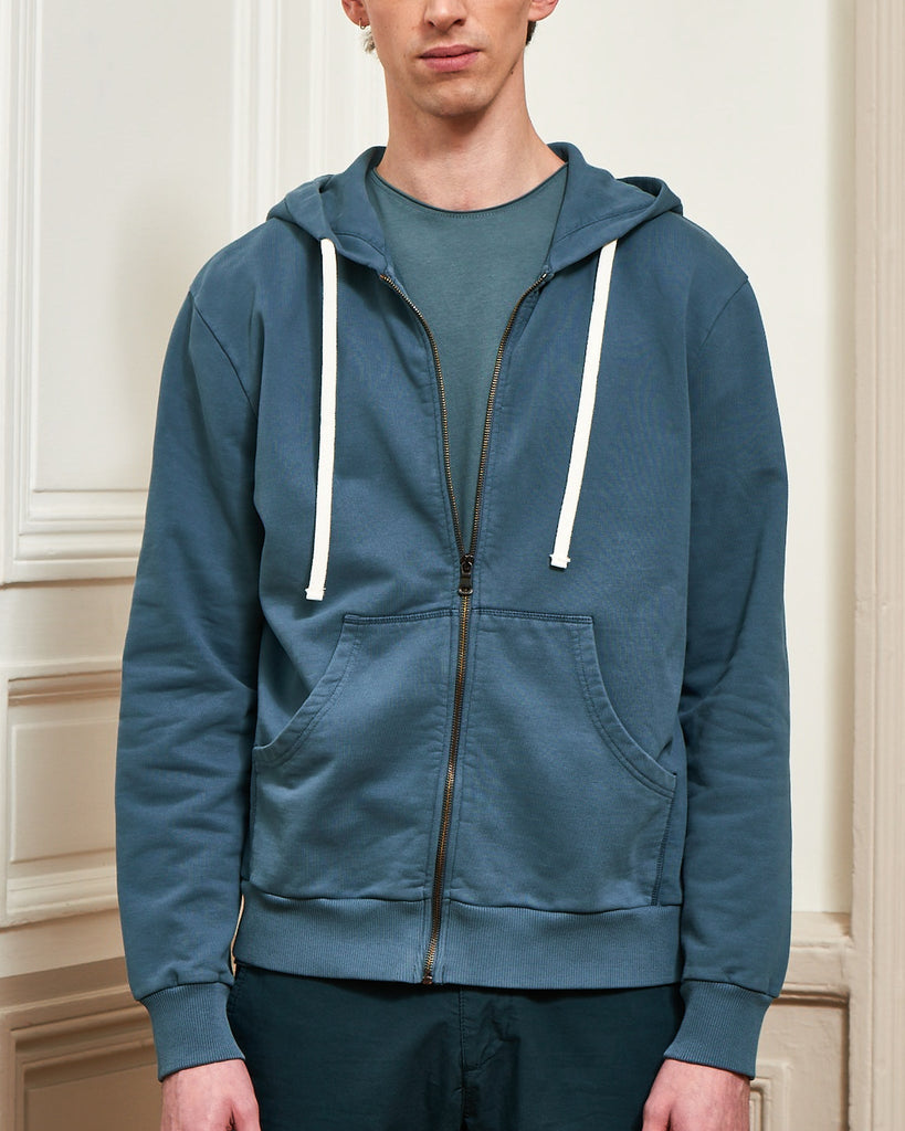 Sweat À Capuche Denzel - Indigo