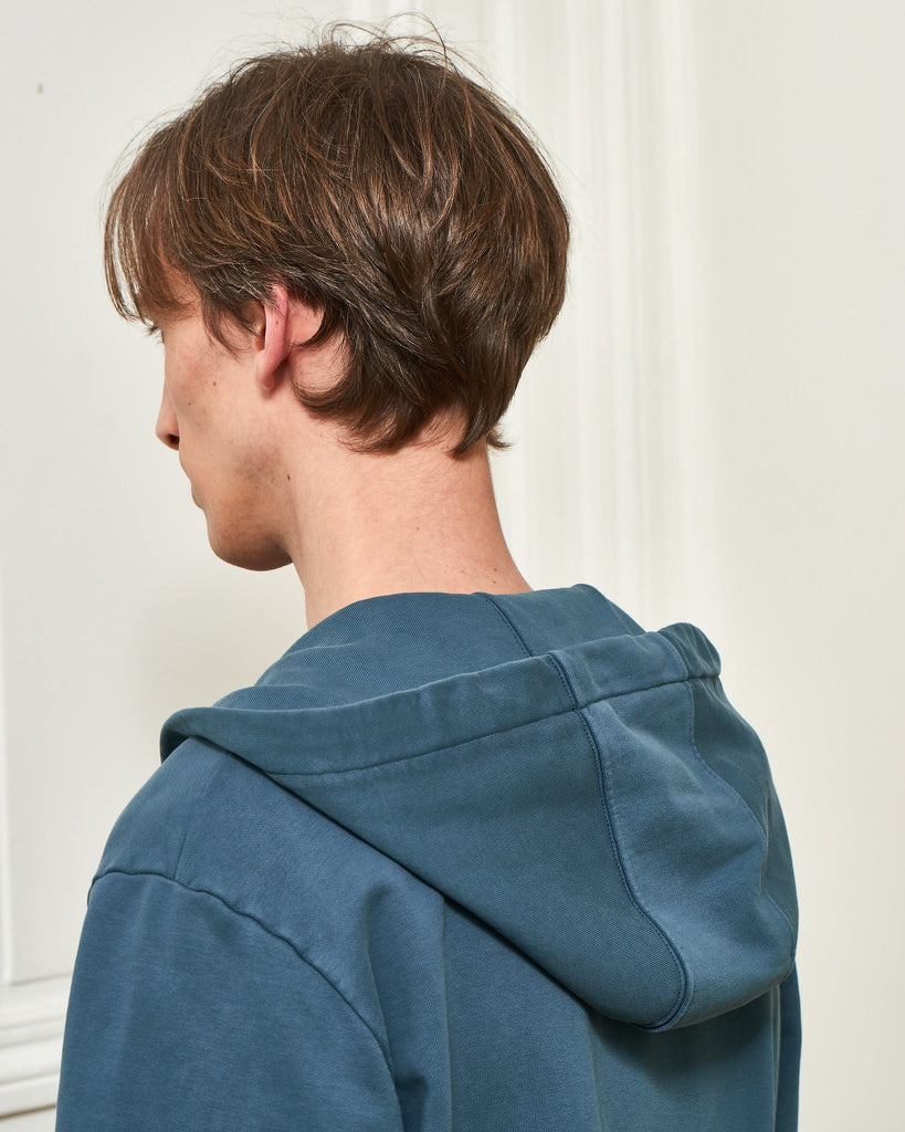 Sweat À Capuche Denzel - Indigo