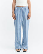 Pantalon Relaxed À Rayures Brigitte - Blue