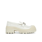 Mocassins Dior Leather - Cream - Femme
