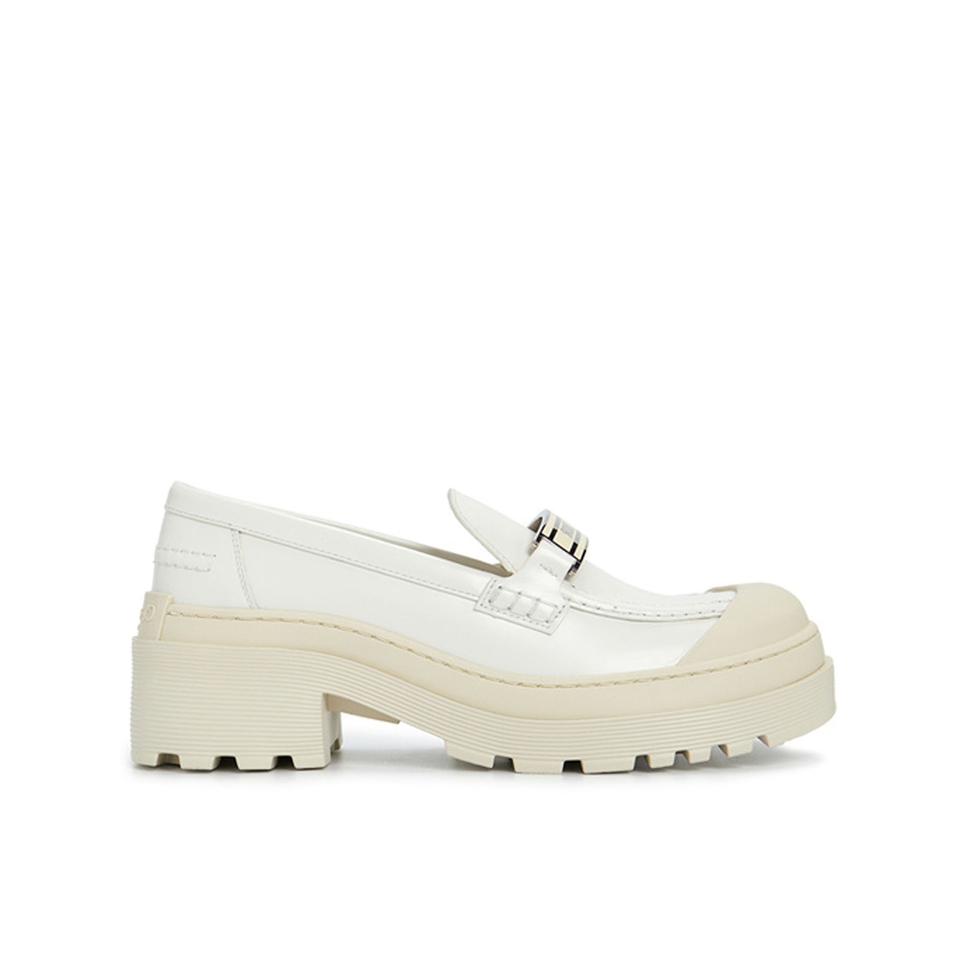 Mocassins Dior Leather - Cream - Femme