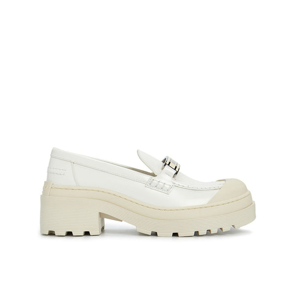 Mocassins Dior Leather - Cream - Femme