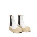 Bottes - Marni Pablo Leather  - White