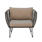 Mundo - Housse De Coussin (Sans Garnissage) - Marron - Polyester