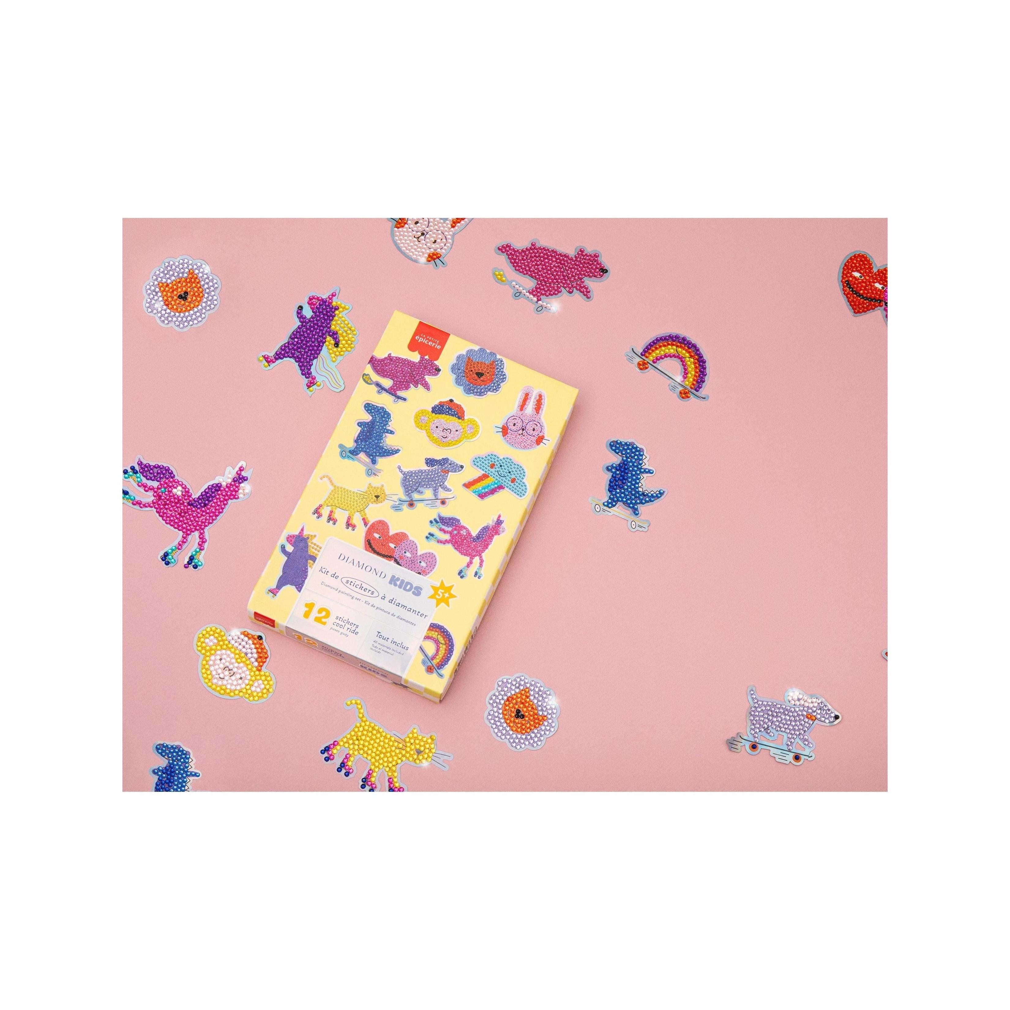 Kit Créatif Diamond Painting Kids - Stickers Cool Ride