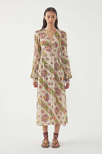 Robe Longue Dona - Multicolore