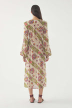 Robe Longue Dona - Multicolore
