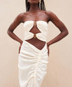 Robe Donna - Blanc Cassé