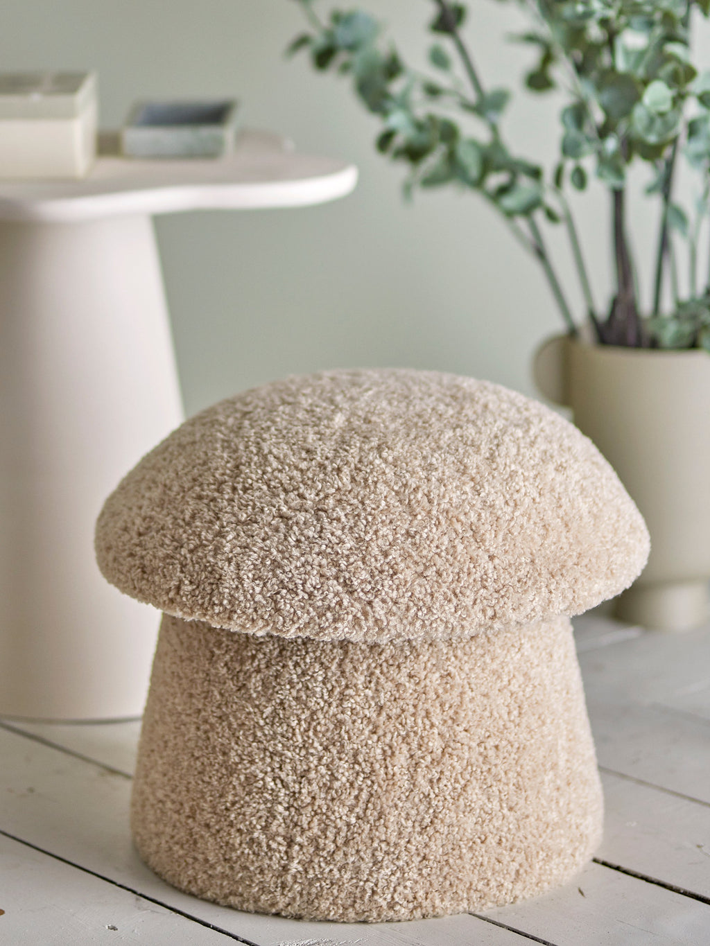 Bocca - Pouf - Naturel - Polyester