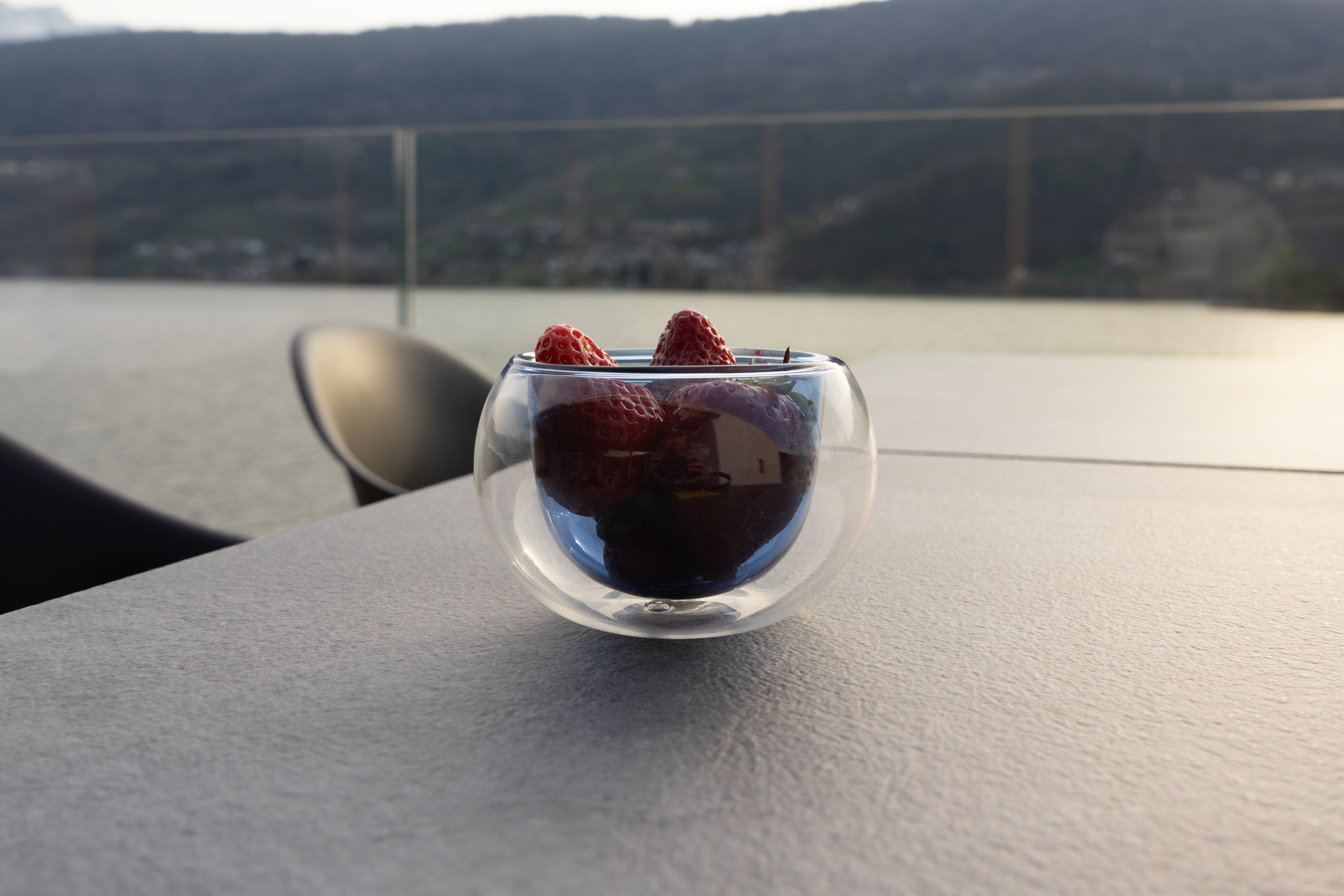 Monterey - Set De 2 Bols - Bleu - Verre Borosilicate - 180ml