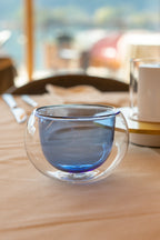Monterey - Set De 2 Bols - Bleu - Verre Borosilicate - 180ml