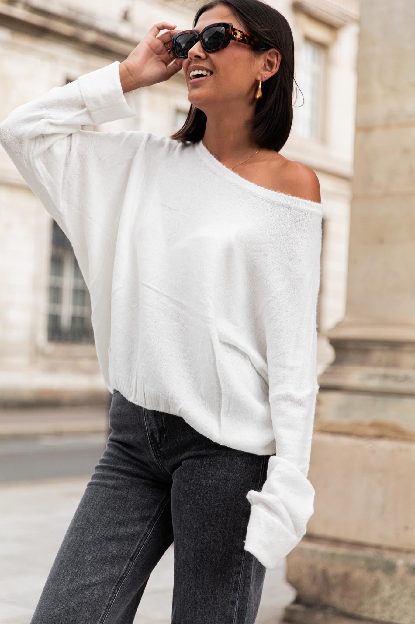 DOUCEUR Blanc - Pull Loose