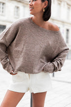 DOUCEUR Taupe - Pull Loose