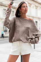 DOUCEUR Taupe - Pull Loose