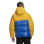 Doudoune Adidas Originals Down Regen Hooded Blocked Puffer - Bleu - Homme - Adidas - The Bradery