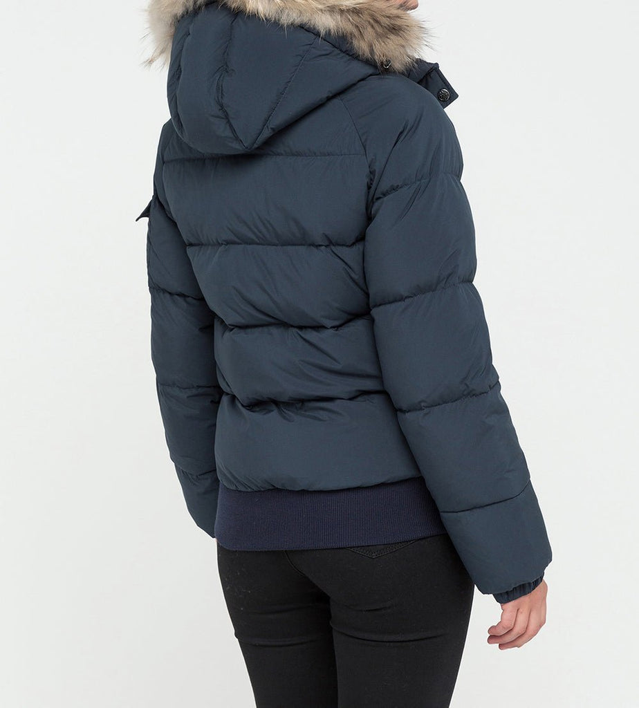 Doudoune Aviator Soft Fur - Amiral - Pyrenex - The Bradery