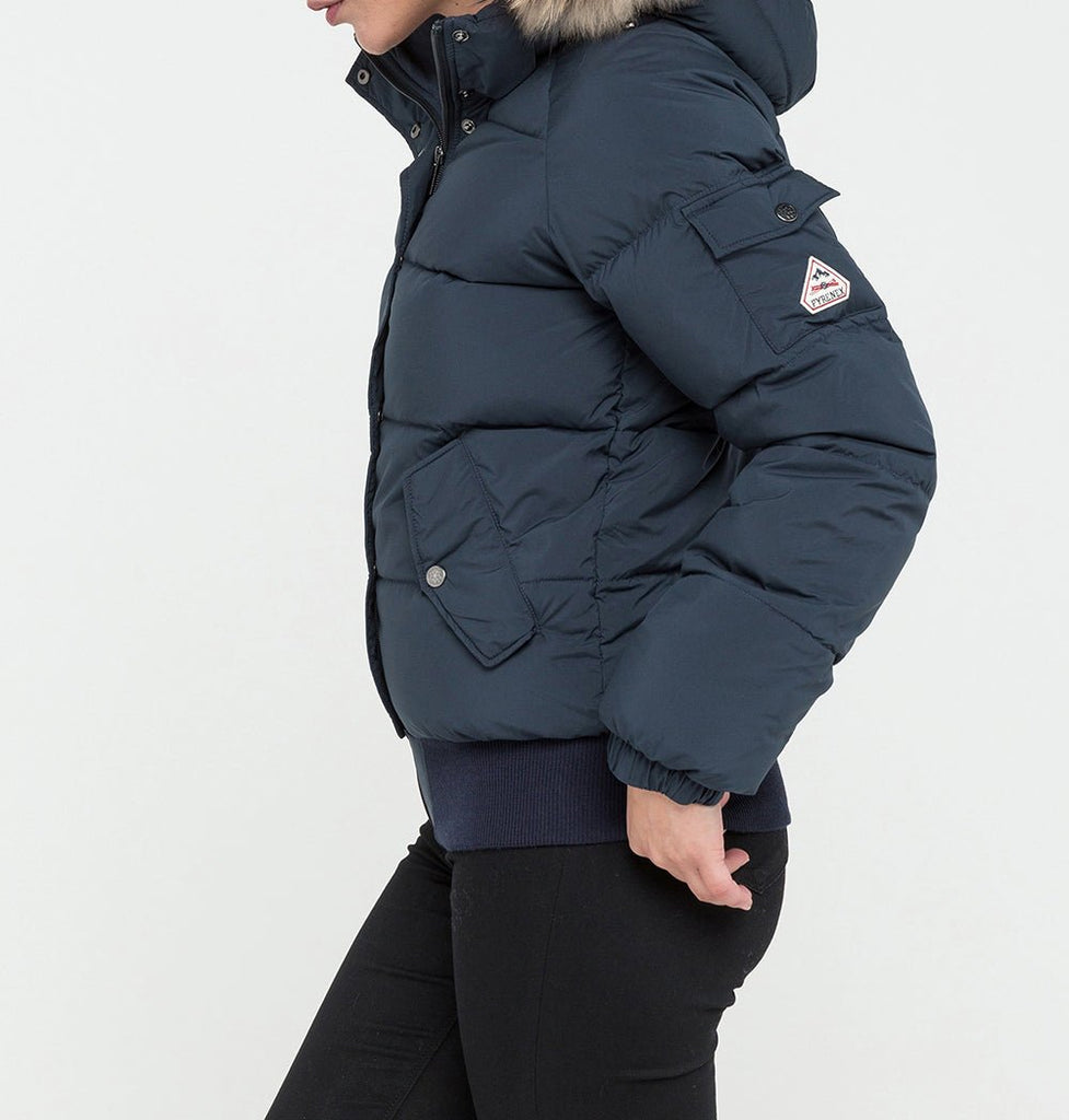 Doudoune Aviator Soft Fur - Amiral - Pyrenex - The Bradery