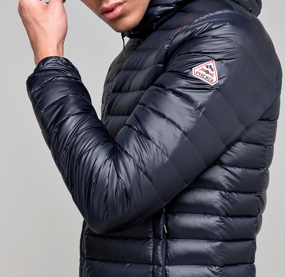 Doudoune Bruce Hooded - Deep Ink - Pyrenex - The Bradery