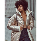 Doudoune Longue Elisa - Off White - Femme - Femme - Dualist - The Bradery