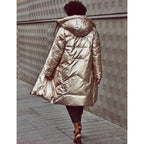 Doudoune Longue Elisa - Off White - Femme - Femme - Dualist - The Bradery