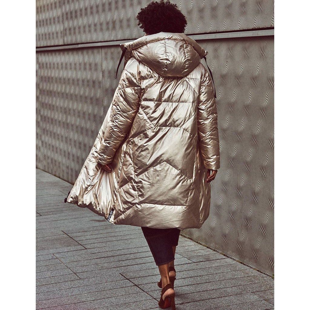 Doudoune Longue Elisa - Off White - Femme - Femme - Dualist - The Bradery