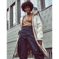 Doudoune Longue Elisa - Off White - Femme - Femme - Dualist - The Bradery