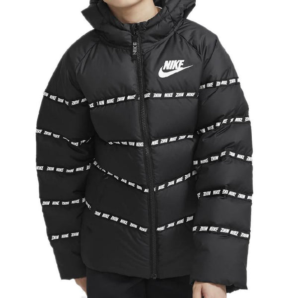 Doudoune Nike B Nsw Parka Down Ow - Noir - Junior NIKE JACKET JUNIOR TEXTILE Nike
