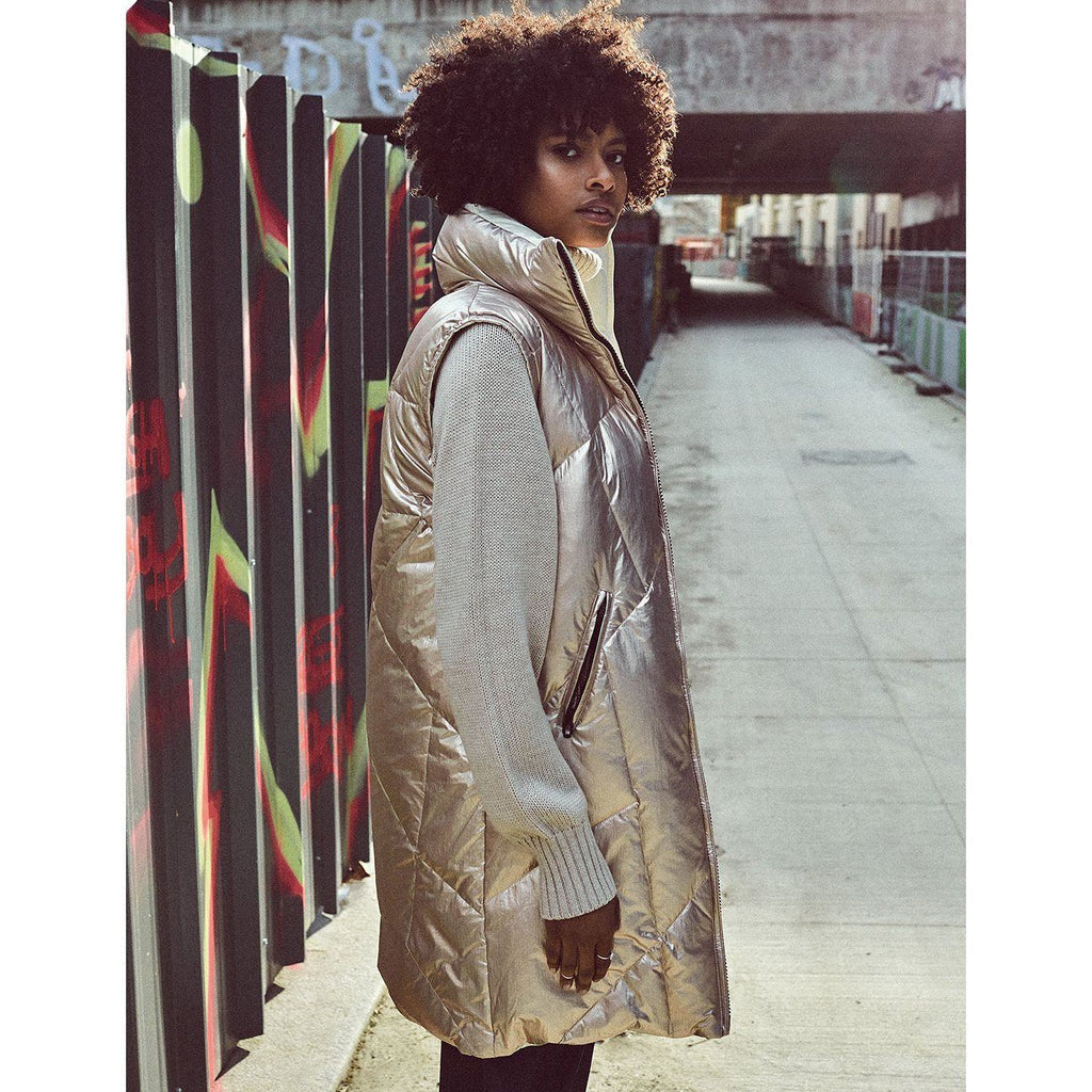 Doudoune Sans Manche Elsa - Off White - Femme - Femme - Dualist - The Bradery