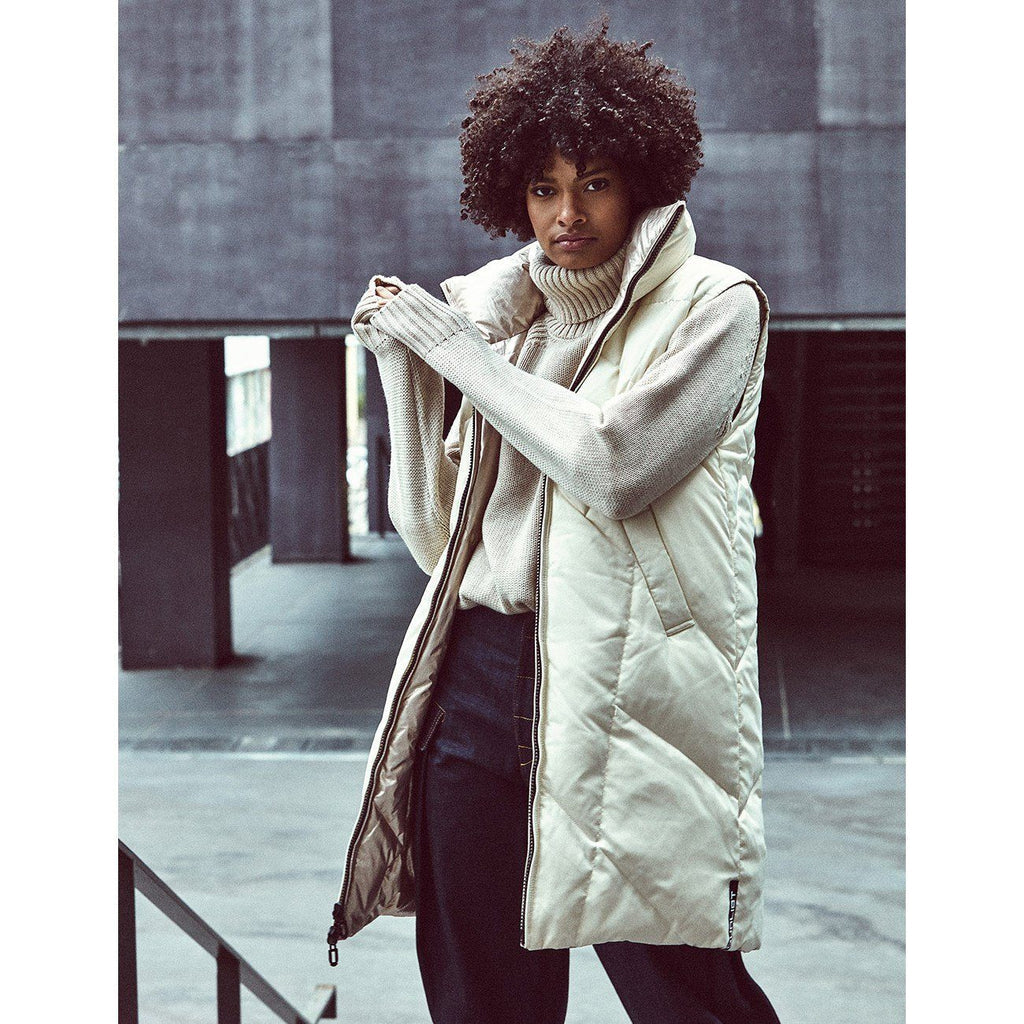 Doudoune Sans Manche Elsa - Off White - Femme - Femme - Dualist - The Bradery