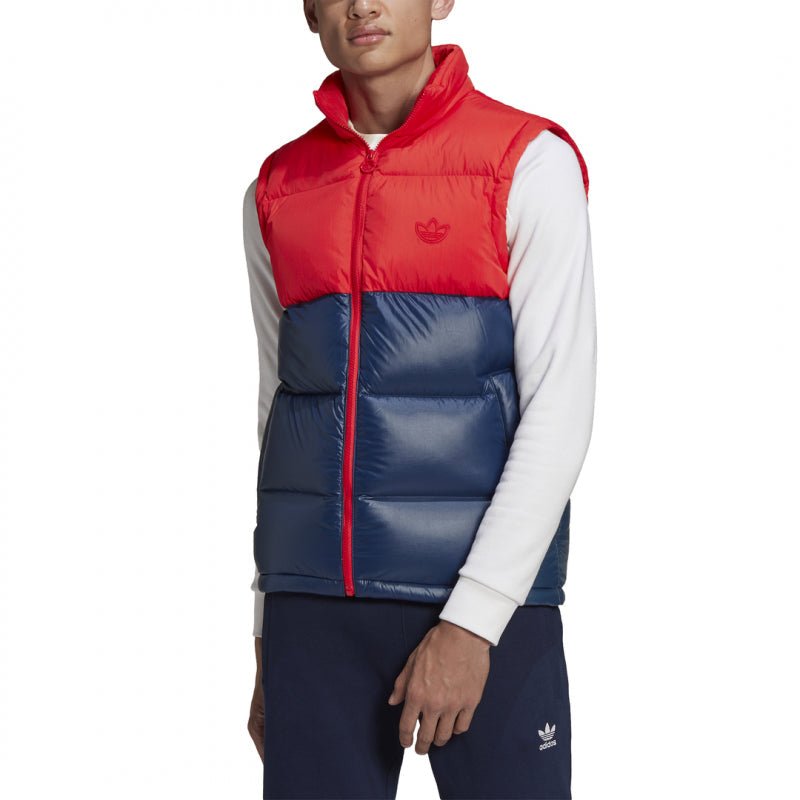 Doudoune Sans Manches Adidas Originals Down Regen Blocked Puffer - Bleu - Adidas2 - The Bradery