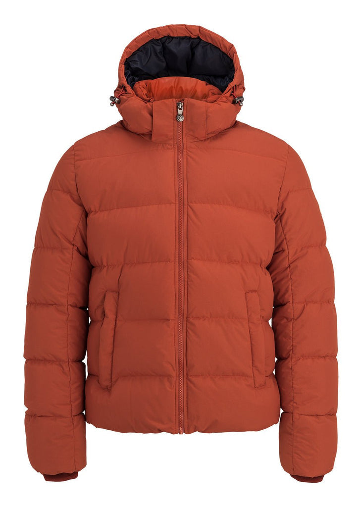 Doudoune Spoutnic Jacket Mat - Orange Rust - Pyrenex - The Bradery