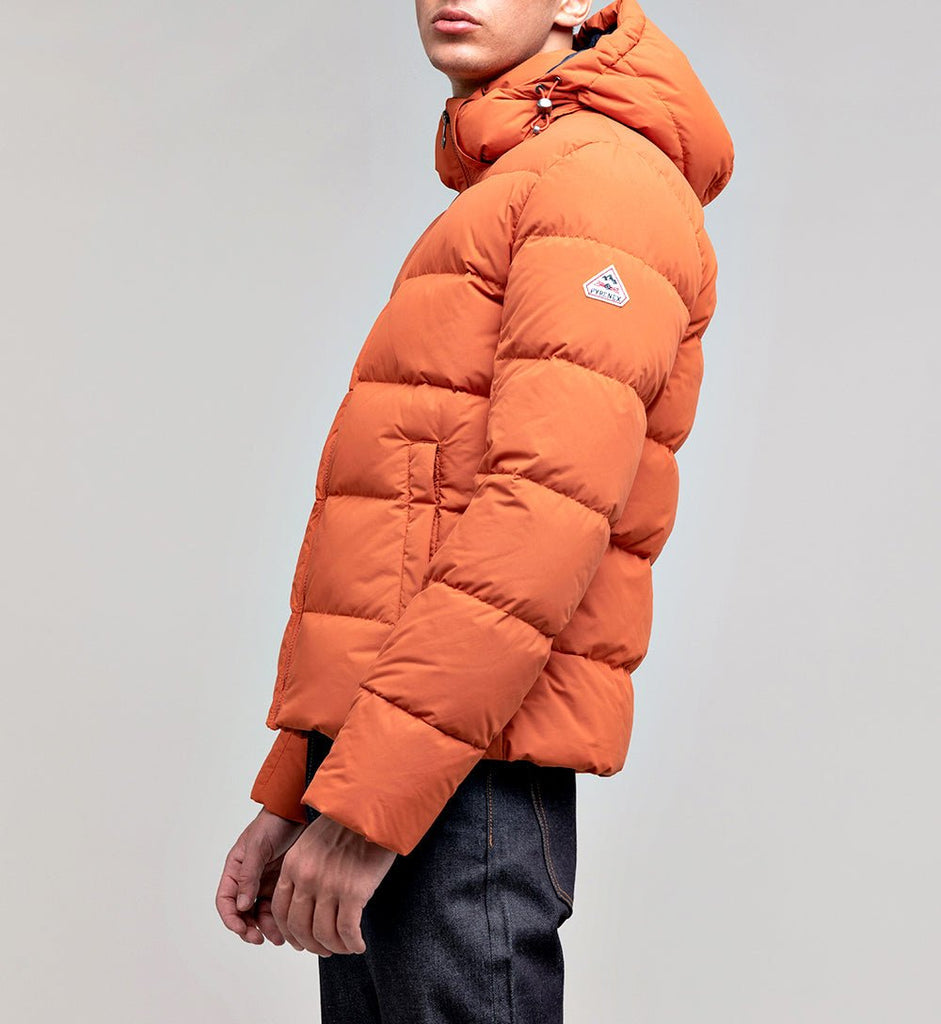 Doudoune Spoutnic Jacket Mat - Orange Rust - Pyrenex - The Bradery
