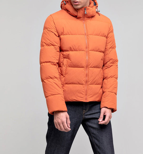 Doudoune Spoutnic Jacket Mat - Orange Rust - Pyrenex - The Bradery