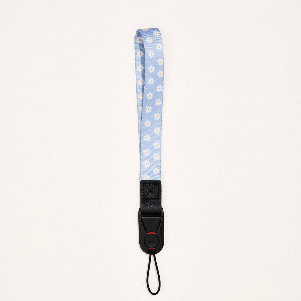 Dragonne appareil photo "Blue Daisy" - TIME LENS - TLD07 - 