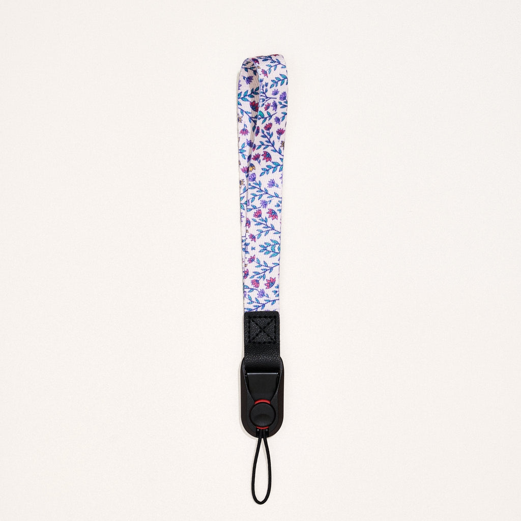 Dragonne appareil photo "Pastel Flora" - TIME LENS - TLD04 - 