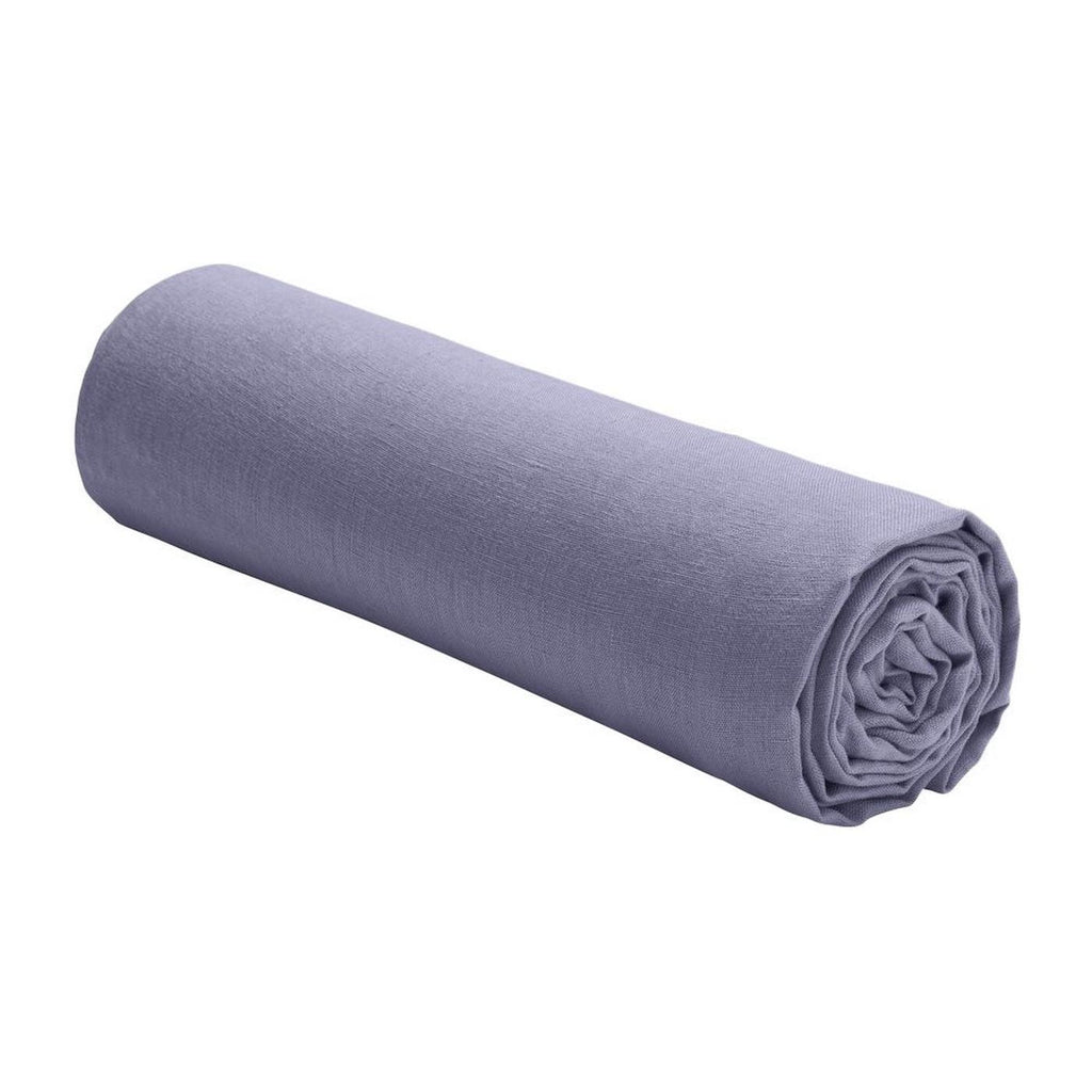 Drap Housse 100% Lin Lavé 160G Mineral - Baton Rouge - The Bradery