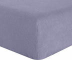 Drap Housse 100% Lin Lavé 160G Mineral - Baton Rouge - The Bradery
