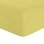 Drap Housse 100% Lin Lavé 160G Poire - Baton Rouge - The Bradery