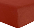 Drap Housse 100% Lin Lavé Paprika - Baton Rouge - The Bradery